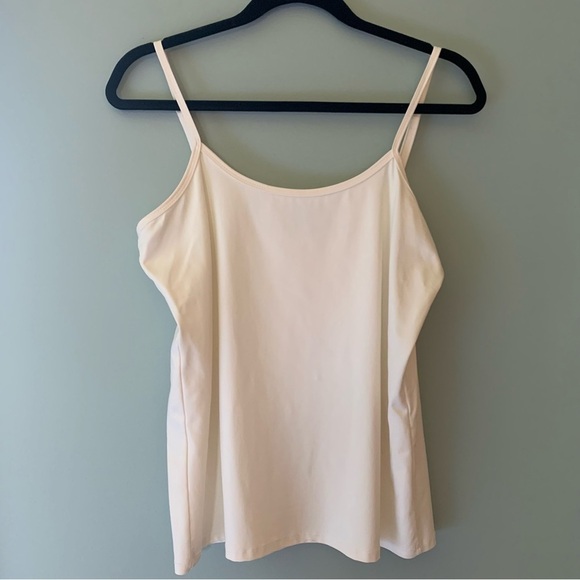 Scott Taylor White Adjustable Straps Camisole Top. Size Large - Picture 1 of 4